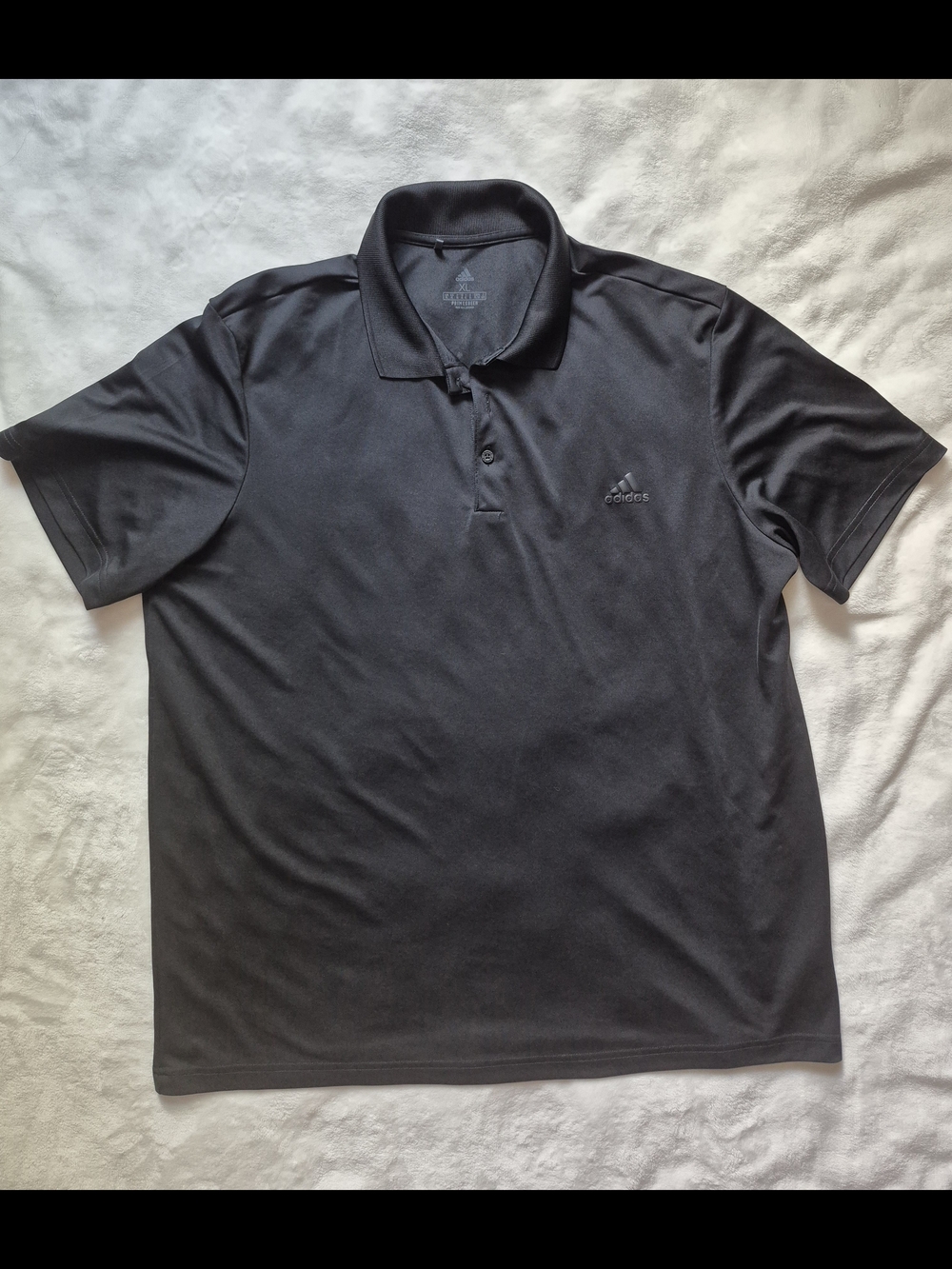 Adidas Men’s Black Polo Shirt